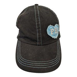 Planet Hollywood Orlando Embroidered Adjustable Hat Black Blue EUC Womens